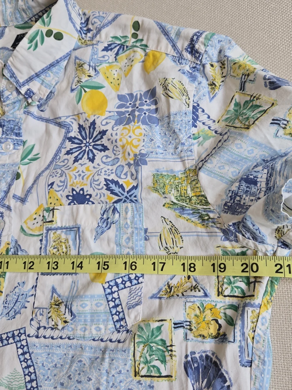 J. Crew up blue can